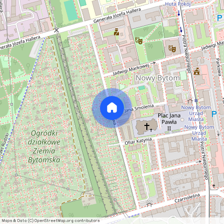 ul. Objazdowa, Nowy Bytom, Ruda Śląska, śląskie