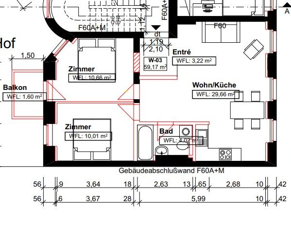 Kompakte 3-Raum-Wohnung mit sehr guter Ausstattung gegenüber der Landesversicherungsanstalt - Foto 1