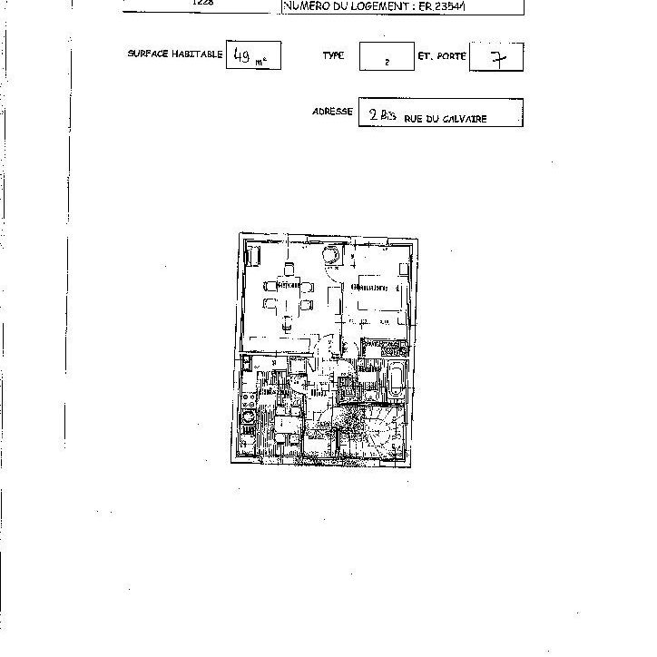 Location maison T2 49.00m² à Bagneux (51260) Loyer CC * : 409.04 € Réf : ER.23541 - Photo 1