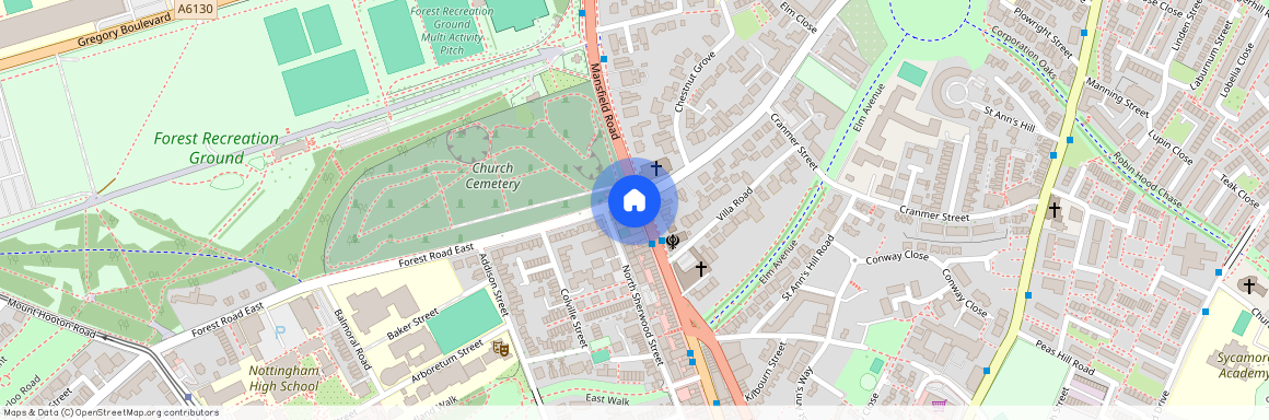 (1 Room) Forest Road East, Arboretum, Nottingham, NG1