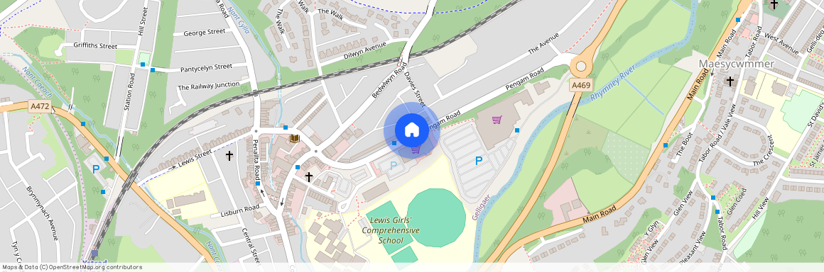 Pengam Road, Ystrad Mynach, Hengoed