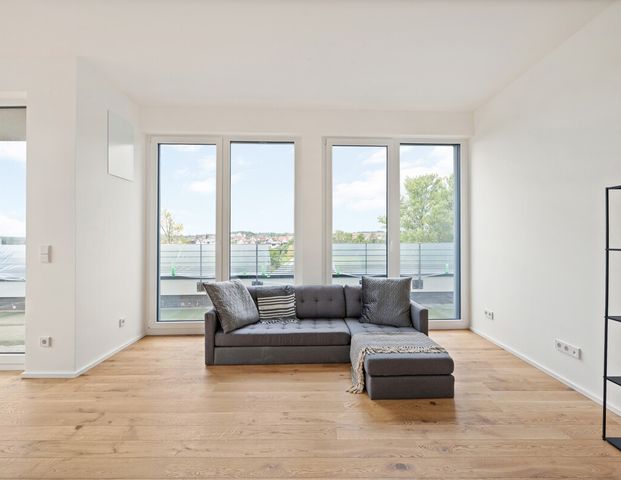 *ERSTBEZUG*Wohnen über den Dächern – Moderne Penthouse-Oase in Flussnähe! - Photo 1