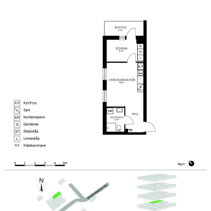 Segeparksgatan 12B, Segevång - Photo 2