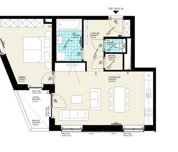EUROGATE: 2 Zimmer Wohnung ++ GYM ++ 6.OG ++ Energieklasse A - Photo 5