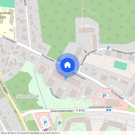 Finstavägen, Sundsbruk