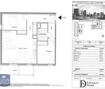 Appartement à louer 3 pièces 75.53m² - Photo 4