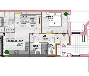 Provisionsfrei: Klimatisierter 48m² DG-Erstbezug + Terrasse im tops... - Photo 2