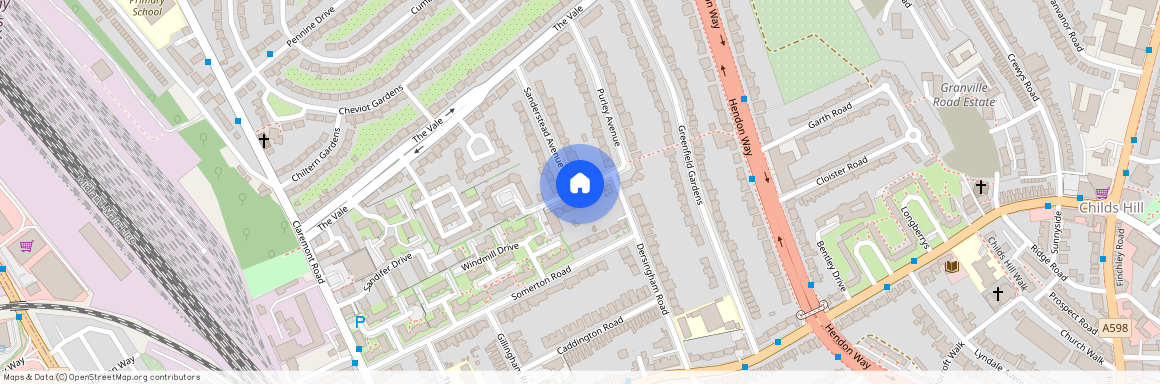 Purley Avenue, Cricklewood, London, NW2 1SB