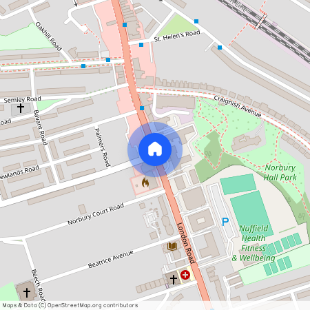 London Road, Norbury, London, SW16