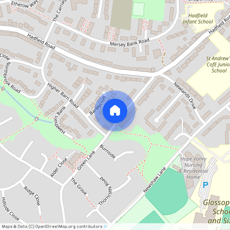 Green Lane, Glossop SK13