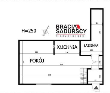 Mieszkanie Kraków Prądnik Biały powierzchnia 28.0 m² C206-WM-63123 - Фото 6