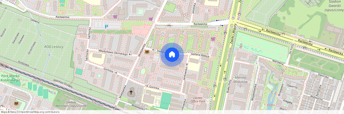 ul. Stefana Baleya, Rakowiec, Ochota, Warszawa, mazowieckie