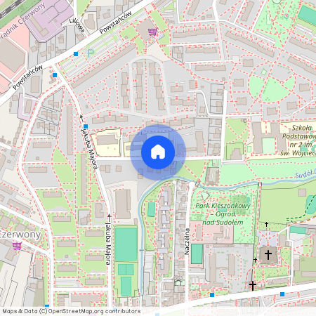 ul. Sudolska, Prądnik Czerwony, Prądnik Czerwony, Kraków, małopolskie