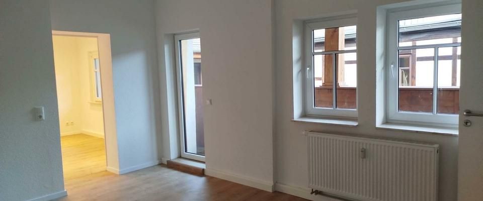 lauschige 2 Zimmerwohnung mit Balkon in der City von Altenburg - Photo 1