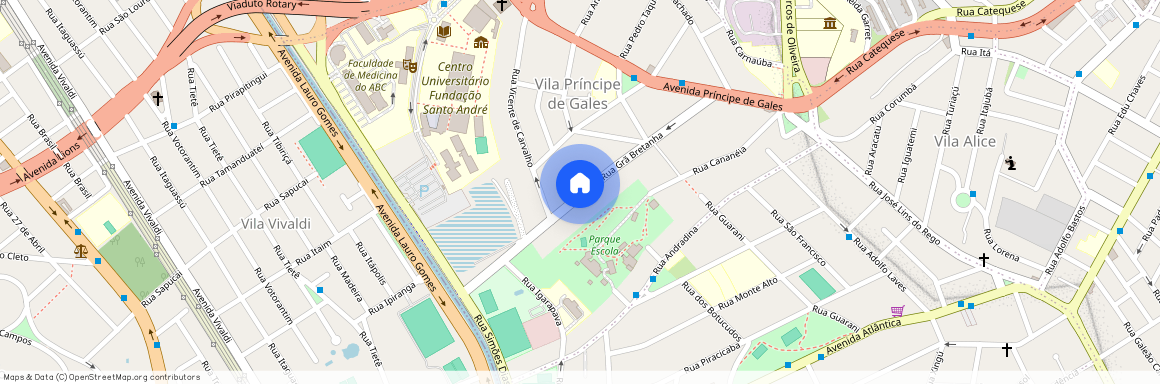 Rua, GRA-BRETANHA, 360, Vila Príncipe de Gales, Santo André