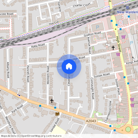 Cleveland Road, New Malden KT3