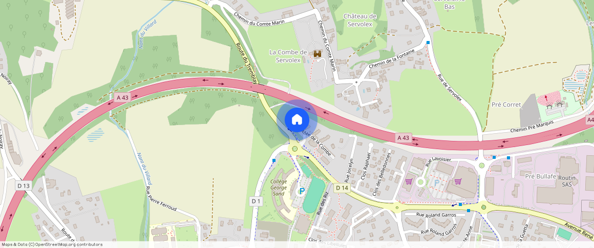 SAVOIE (73), - AUVERGNE-RHÔNE-ALPES, LA MOTTE SERVOLEX (73290)