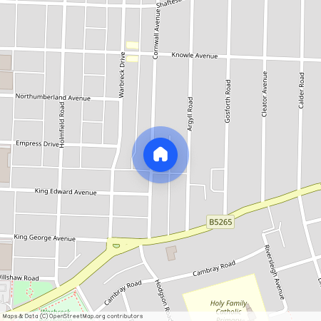 Cornwall Avenue, Blackpool