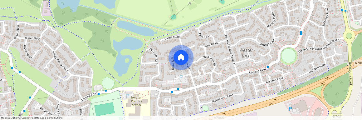 Castle Road, Wester Inch Village