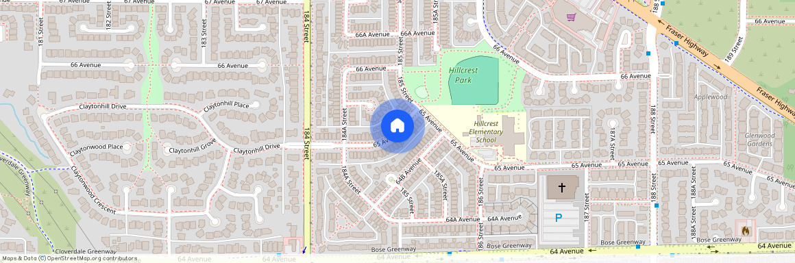 google map, Surrey, Surrey, Metro Vancouver, V3S 8T2