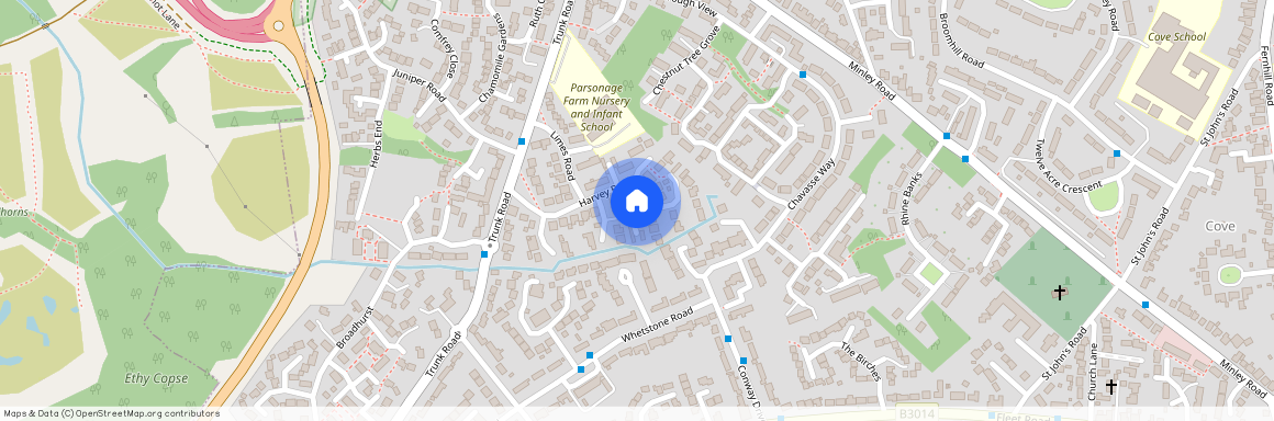 Harvey Road, Cove, Farnborough, GU14