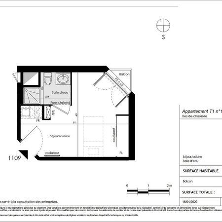 Location Appartement 1 pièce 18m² PESSAC 33600 - Photo 4