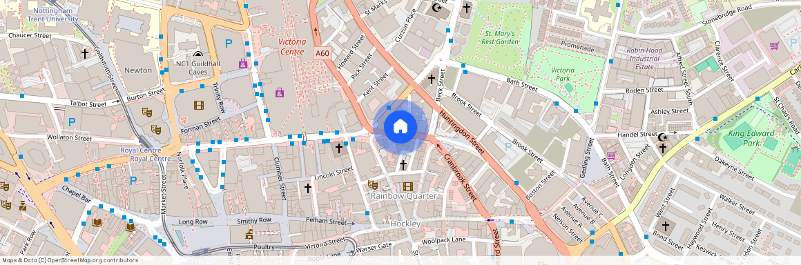 Lower Parliament Street, Nottingham, Nottinghamshire, NG1