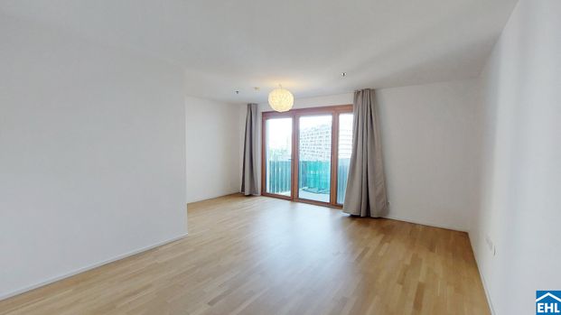 Sonnwendviertel: 1-Zimmer-Wohnung mit Balkon im 12. OG – Fitnessraum, Co-Working & Rooftop-Terrasse inklusive! - Photo 1