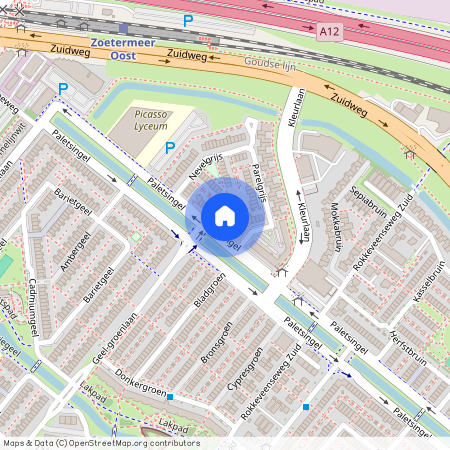 Paletsingel 60, Bruinen- en Grijzenbuurt, 2718NT, Zoetermeer