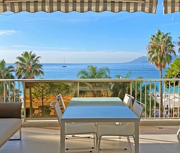 Cannes Croisette Cote d'Azur, appartement à louer, vue mer - Photo 4