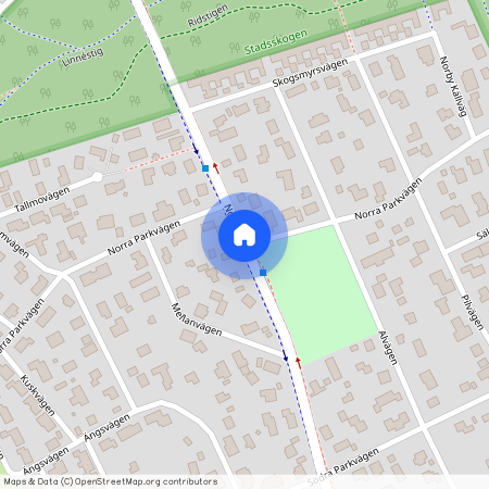 Norra Parkvägen, Uppsala