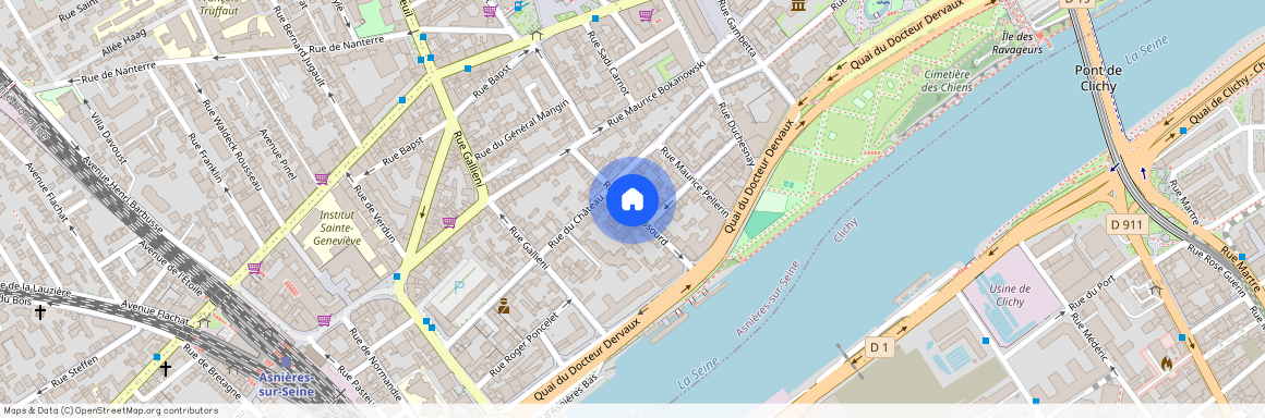 Rue Jean Dussourd, Francja, Asnières-Sur-Seine