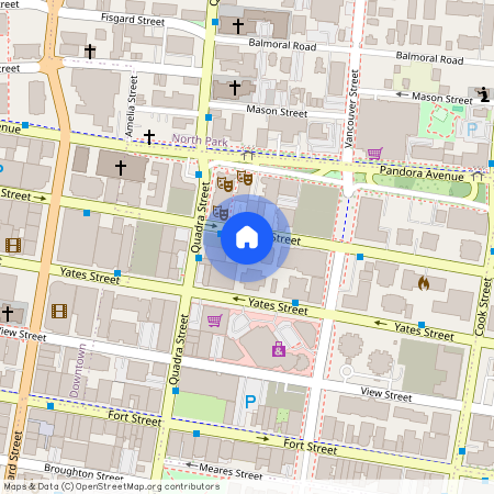 google map, Victoria, Victoria, Capital, V8V 3N5