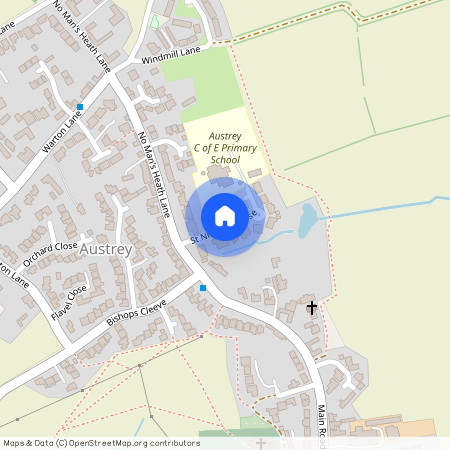 St. Nicholas Close, Austrey, Atherstone, Warwickshire, CV9