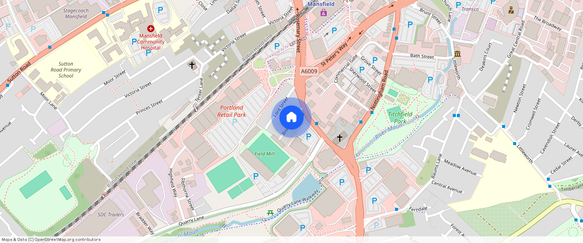 Bishop Street, Mansfield, NG18