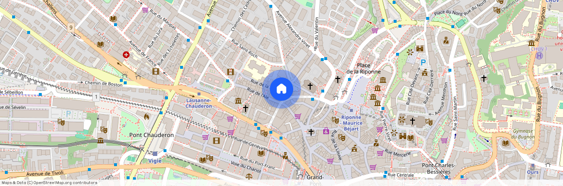 Rue de la Tour 1, 1004 Lausanne