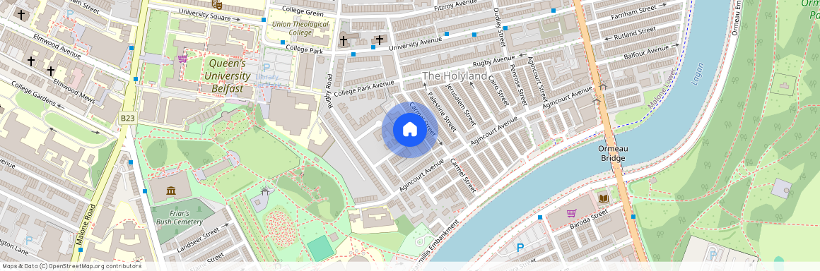 Apt 9 23 Rugby Parade, BELFAST, BT7 1PY