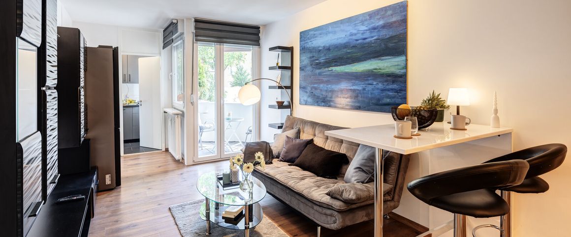 Tasteful 2-room apartment for rent, near BMW - Foto 1