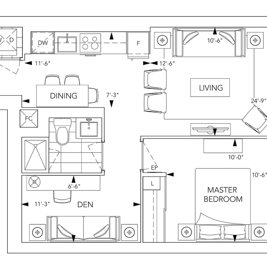 For Lease - 30 Inn On The Park Drive Unit# 906, Toronto, Ontario - Photo 2