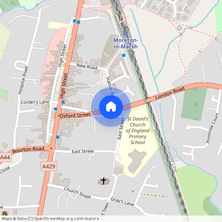 Oxford Street, Moreton-in-Marsh, Gloucestershire, GL56