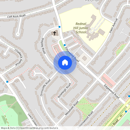 Ormscliffe Road, Rednal, Birmingham, West Midlands, B45