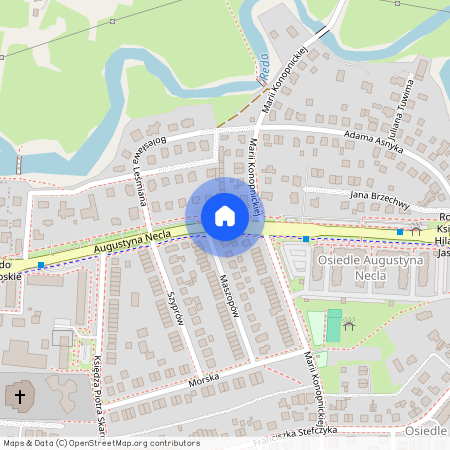 ul. Augustyna Necla, Wejherowo, wejherowski, pomorskie