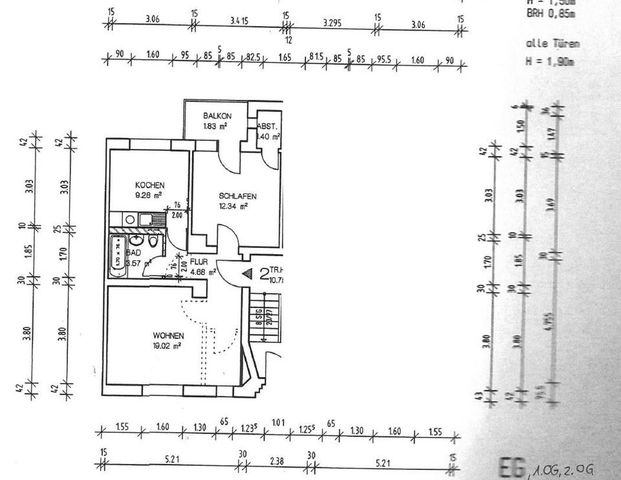 Gemütliche 2-Zimmerwohnung mit Balkon im Altenburger Dichterviertel! - Foto 1