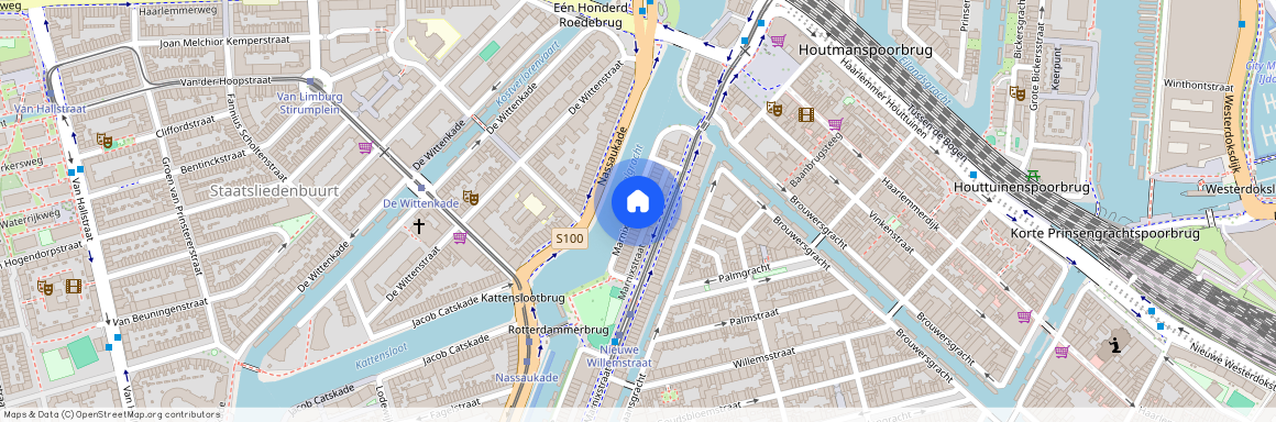 Marnixkade 17-3, Marnixbuurt-Noord, 1015XN, Amsterdam