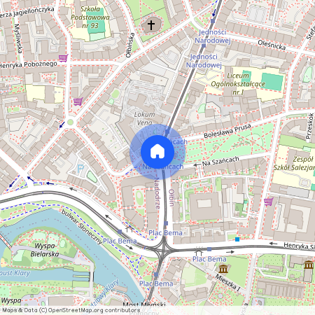 pl. gen. Józefa Bema, Nadodrze, Śródmieście, Wrocław, dolnośląskie