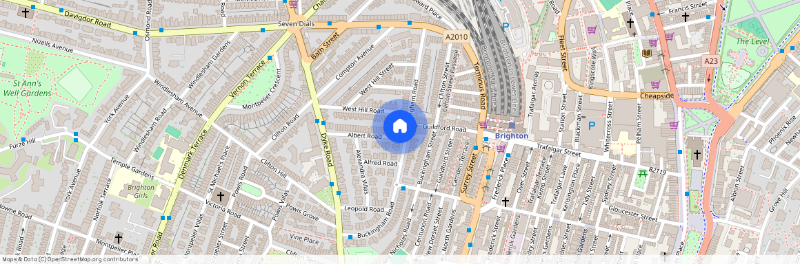 Buckingham Road, Brighton, BN1