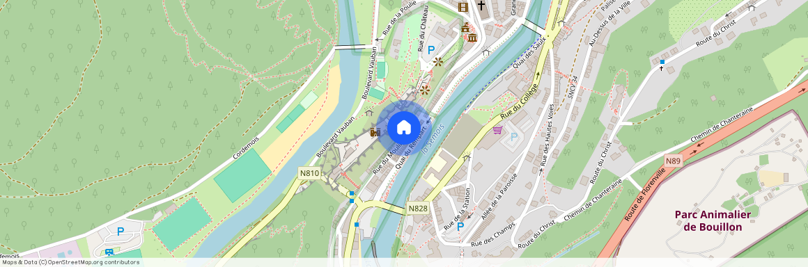 rue du Moulin 11 / 3, 6830 Bouillon