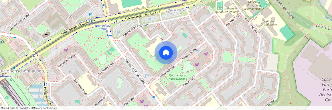 Randowstr. 12, 13057 Berlin OT Neu-Hohenschönhausen, Zur Karte