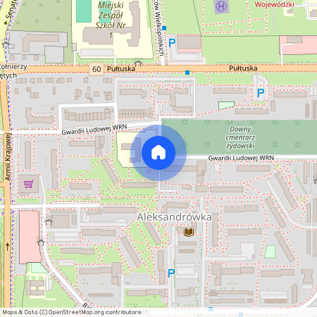 ul. Gwardii Ludowej, Ciechanów, ciechanowski, mazowieckie