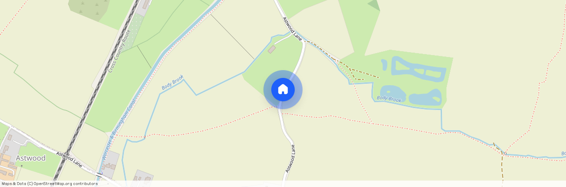 Astwood Lane, Hanbury